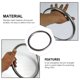 thumbnail image 5 of ColoMX Anillo de acero inoxidable Wing Chun, anillo de entrenamiento de fuerza manual (plateado), 1 unidad, 5 of 7