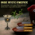 thumbnail image 3 of MasteelfCA Retro Style Wine Cup European Style Goblet Desktop Decor Home Bar Restaurant Cup, 3 of 9