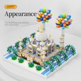 thumbnail image 4 of Taj Mahal Micro Size Blocks Toy Building Model City Building Bricks Birthday Gifts Mini Toys For Kids Children Educational Gift, 4 of 5