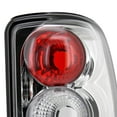 thumbnail image 5 of Spec-D Tuning Chrome Housing Clear Lens Tail Lights Compatible with 2000-2006 Chevy/GMC Suburban, Chevy Tahoe, GMC Yukon/Denali/XL, Left + Right Pair Assembly, 5 of 7