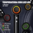 thumbnail image 4 of Secadora de Cabello 1500W Bluelander con Tecnología Iónica y Multiplicadora de Aire, 2 Velocidades y 4 Ajustes de Calor, Negro, 4 of 5