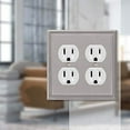 thumbnail image 2 of WALLPLAT 2DUPLX METRO BN (Pack of 1), 2 of 7