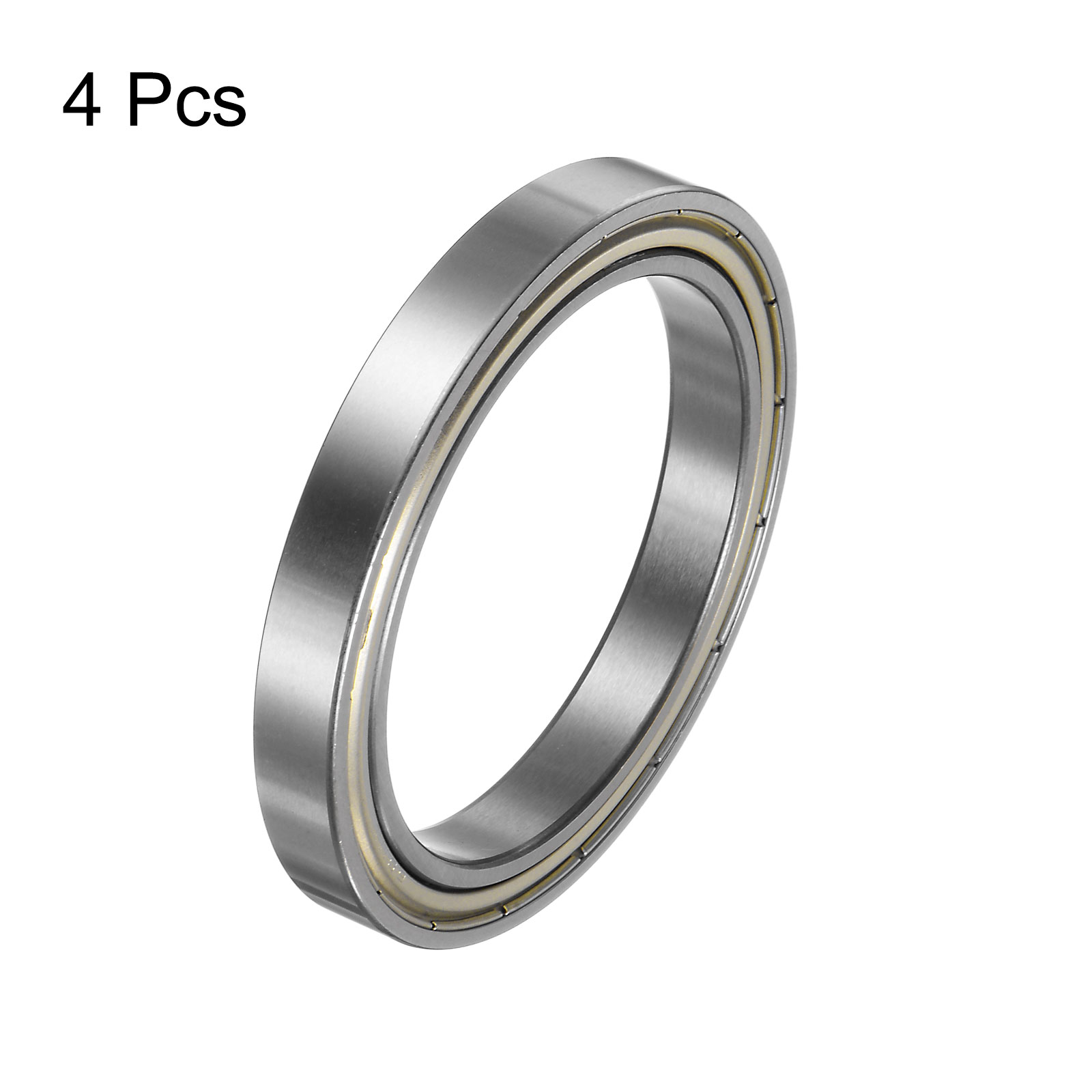 Uxcell 6811ZZ Ball Bearings 55mmx72mmx9mm Chrome Steel Double Shielded 4 Pack