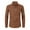 Brown, variant on IROINNID Long Sleeve Shirts for Men Leisure Shirt Plus Business Turndown Collar Blouse & Shirt ,Brown