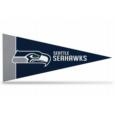 8 Pack Seahawks Mini Pennants, 4" x 9" - Licensed By Rico