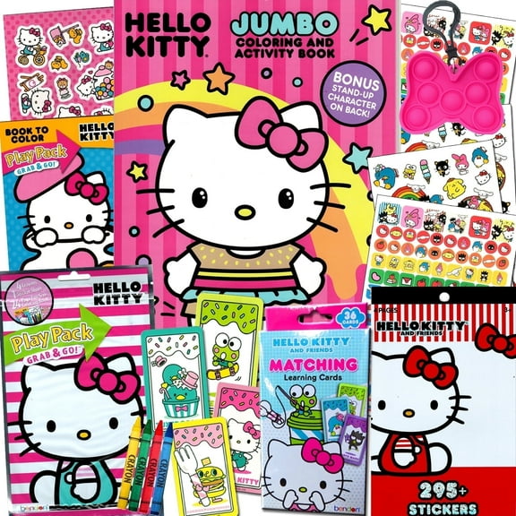 Hello Kitty Coloring and Activity Book Set for Kids by Bendon