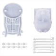 thumbnail image 1 of Lindos Moldes de Silicona de Cerdo, Accesorios para Decoración de Mesa de Coche, 1 of 7
