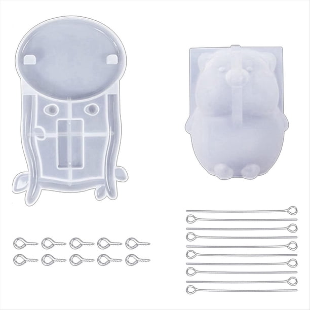 Lindos Moldes de Silicona de Cerdo, Accesorios para Decoración de Mesa de Coche