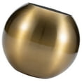 thumbnail image 4 of HAMPPLIES 1Set Tabletop Ornament Spherical Stainless Steel Indoor Vase 11.8X5.5X4.7In, 4 of 8
