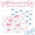 thumbnail image 3 of Juego de Fundas de Almohada para Niños Pequeños Hooyax 2 Piezas, Suaves y Elastizadas con Estampados Divertidos, 3 of 7