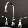 thumbnail image 2 of Kingston Brass KS2981ZL Silver Sage Widespread ADA Lavatory Faucet, Polished Chrome, 2 of 4