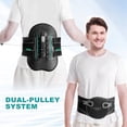 thumbnail image 5 of TANDCF bestlife LSO - Soporte de descompresión espinal - Faja lumbar ARC completa para mujeres y hombres, cinturón corsé lumbosacro 3D PAD Plus con sistema de poleas ajustable, soporte de descompresió, 5 of 5