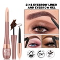 thumbnail image 5 of Eyebrow Pencil, Peel-Off Eyebrow Cream, 2-in-1 Long-Lasting Waterproof Eyebrow Makeup, Sweat-Resistant, Smudge-Proof, Natural Definition, Easy Application, Gentle Removal, 5 of 5