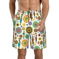 thumbnail image 1 of Fotbe Beautiful African Womens Trajes de Baño Estampados para Hombre, Shorts de Verano de Secado Rápido, Ropa de Playa, Bañadores-Medium, 1 of 6
