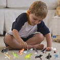 thumbnail image 5 of Set de juguetes HUOGUO Colorida simulación de aves de corral y animales pequeños, 5 of 5
