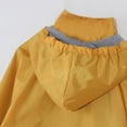 thumbnail image 6 of Wuxian Kids Toddler Rain Suit Waterproof Rain Jacket Children Toddler Rain Wear Children Rain Poncho Rain Gear,Yellow,8-9 Years, 6 of 9