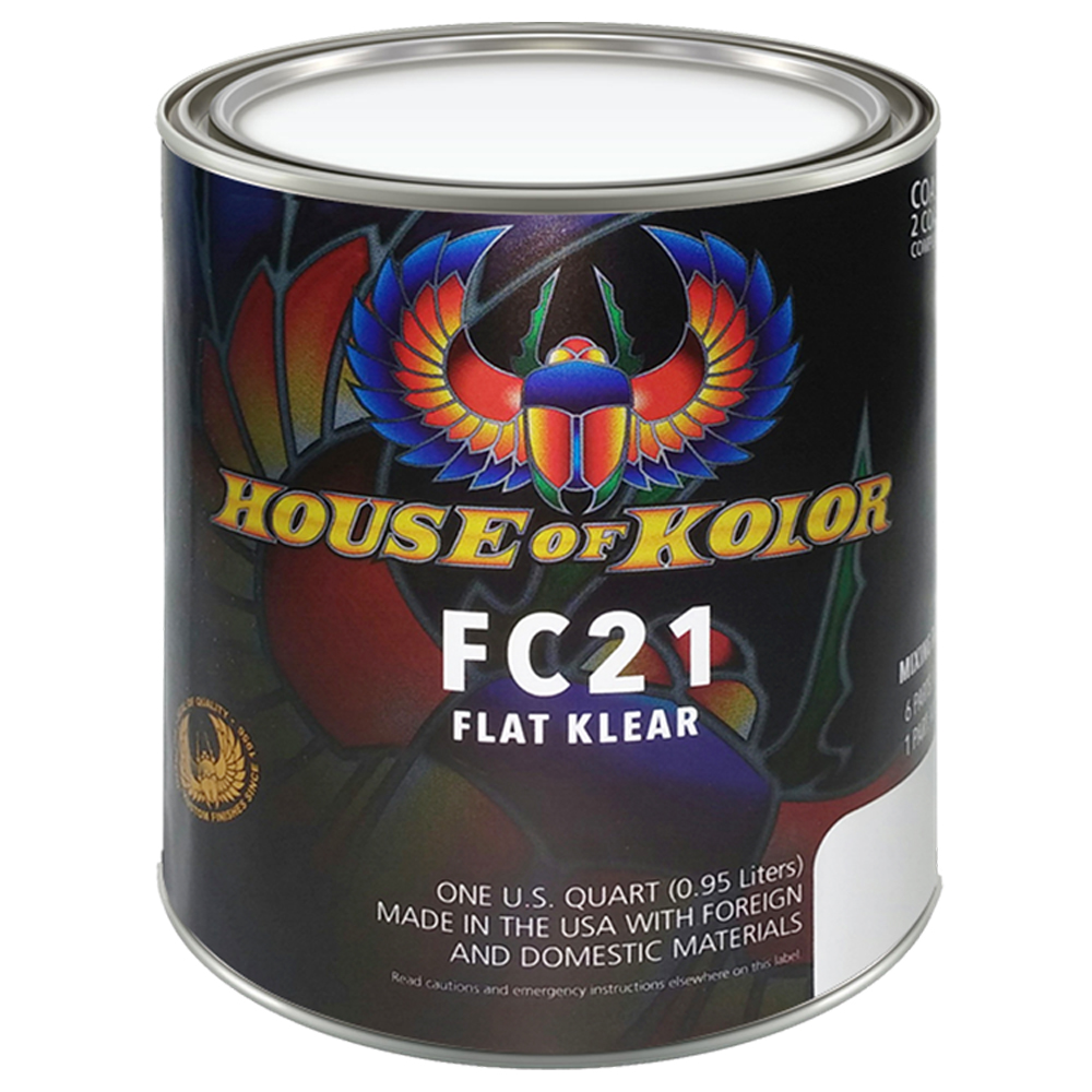 HOUSE OF KOLOR F20 RED METAL FLAKES 6 oz-Custom Paint