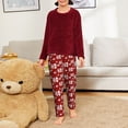 thumbnail image 6 of Disketp Ho-Ho-Ho for Teenagers' Pajama Pants ,Lounge Pants Teen joggers Ideal for Home, School, or Sports-XS(5-6), 6 of 6