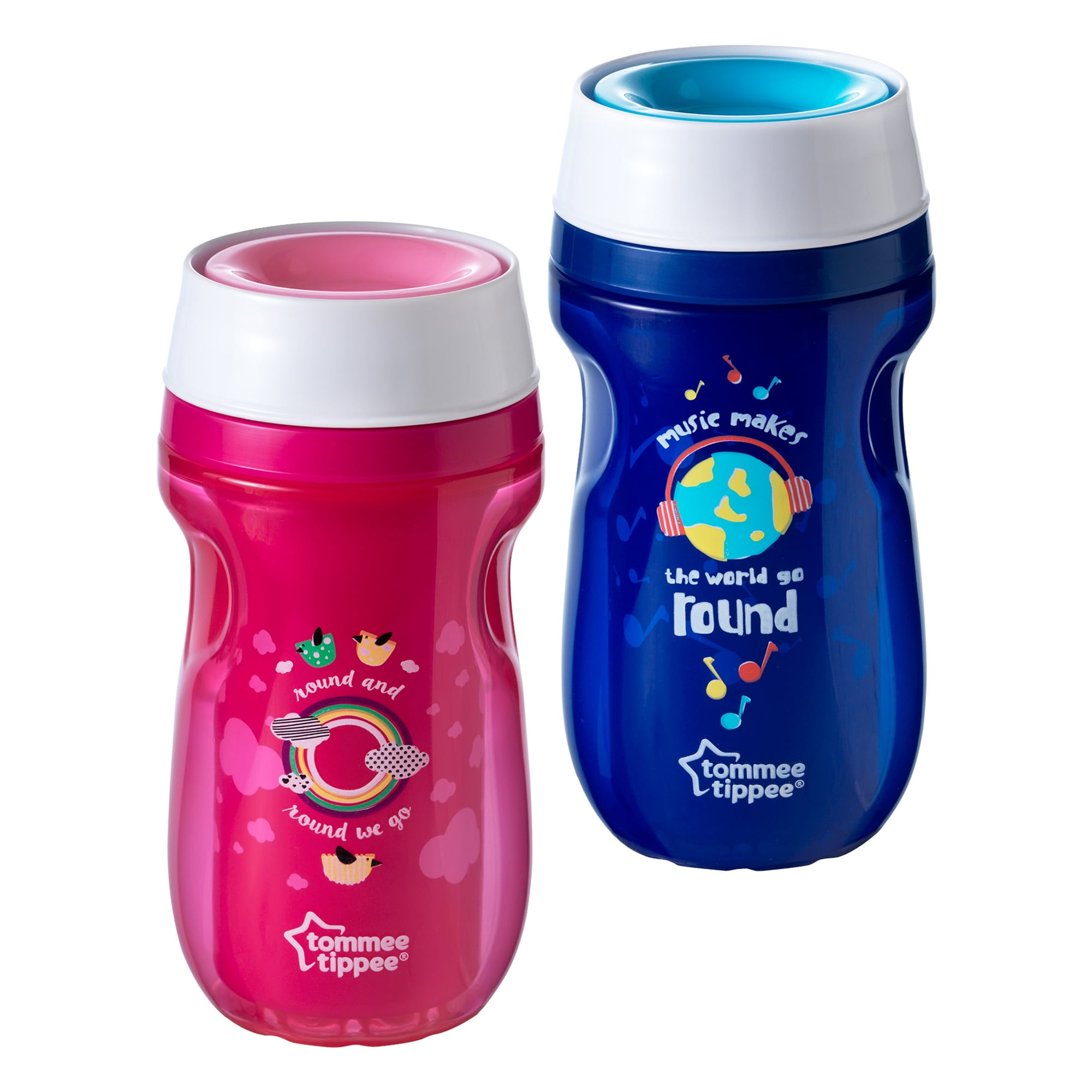 Tommee Tippee Insulated Tumbler Spoutless Sippy Cup (Colors May Vary