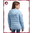 thumbnail image 6 of CANADA WEATHER GEAR Girls Puffer Jacket - Lightweight Packable Bubble Coat Water Resistant (7-16), 6 of 6