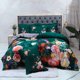 thumbnail image 4 of Juego de cama de algodón egipcio floral verde, 4 of 8