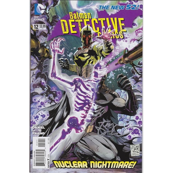 Batman Detective #12 Signed by Tony Daniel VF/NM