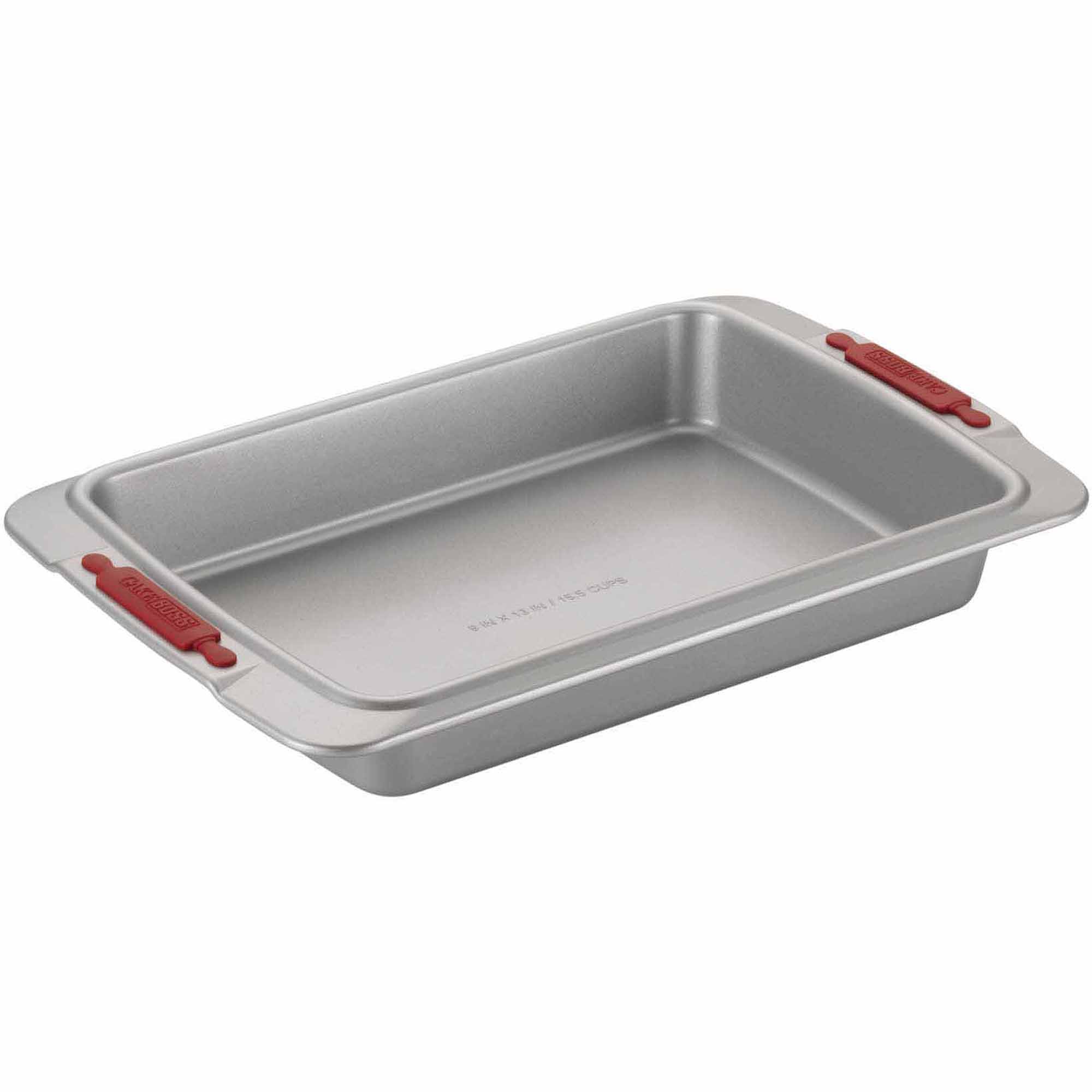 Cake Boss Deluxe Nonstick Bakeware 9Inch by 13Inch Cake Pan, Gray