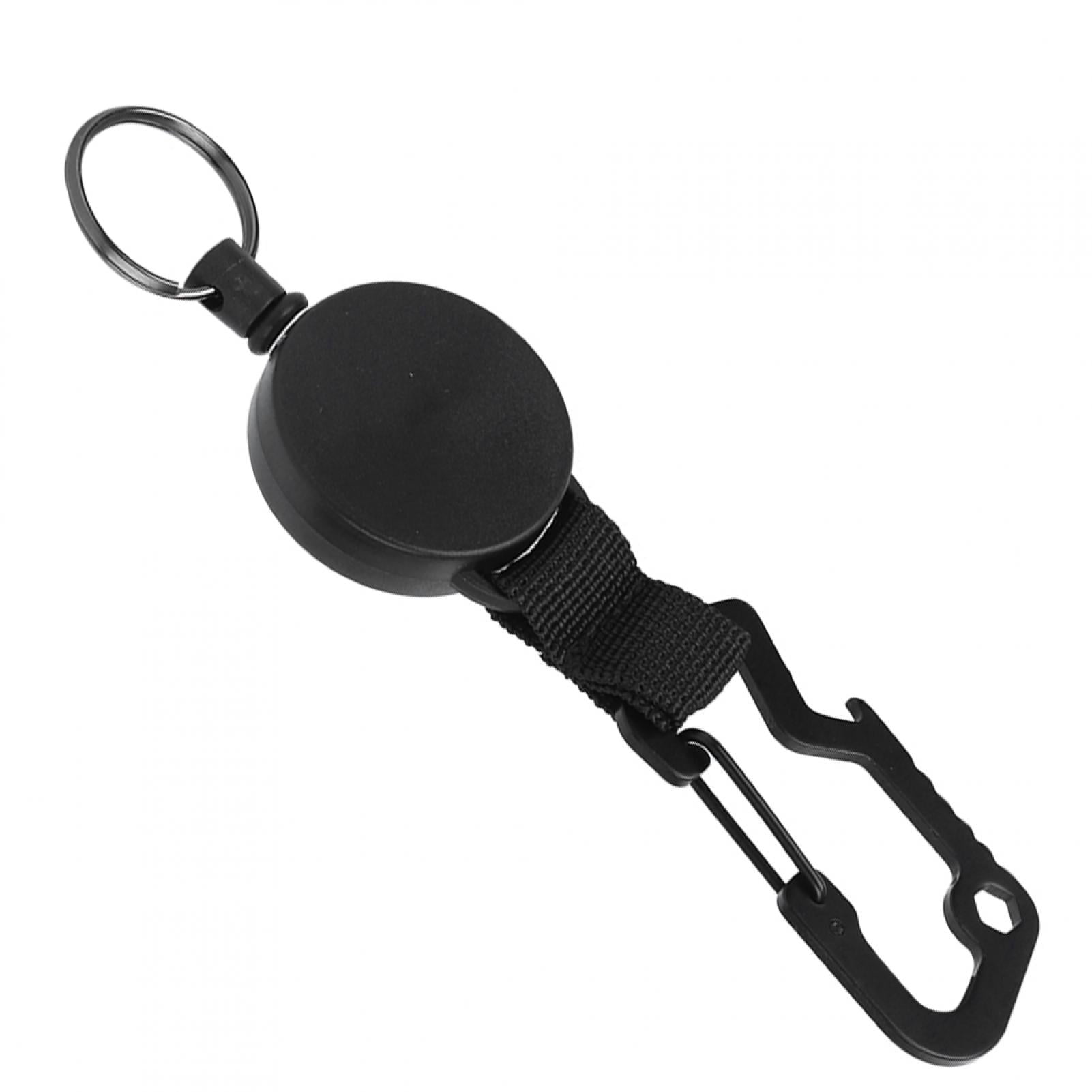 Heavy Duty Retractable Diving Stainless Steel Wire Gear Clip