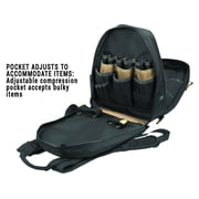CLC Custom Leathertcraft 1134 Carpenters Tool Backpack, 44 Pockets, Padded Back Support