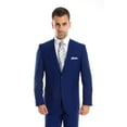 thumbnail image 1 of Mens Suit Two Piece Slim Fit Solid Notch Lapel Tuxedo Set, 1 of 4