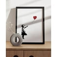 thumbnail image 5 of HAUS AND HUES Banksy Girl with Balloon 12√¢¬Ä¬ù x 16√¢¬Ä¬ù Wall Art Print, 5 of 6