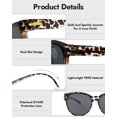 thumbnail image 3 of Gafas de Sol Sobre Lentes Meeloog para Mujer Polarizadas UV400, 3 of 7