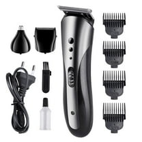 Electric Shaver For Men Rechargeable Beard Clipper Hair Trimmer Nose Hair Kit Eyebrow Trimmer Shaving Machine 10ml T Edge Trimmers Mgk5080 Mens Shavers Electric Lawnmower Small for Facial Hair Shaving
