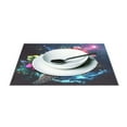 thumbnail image 3 of Ryvnso Placemats Set of 4 Turtle Flowers Dining Mats Heat-Resistant Non-Slip Washable Table Mat, 3 of 8