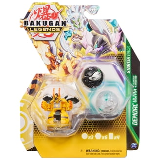 Bakugan Legends Starter 3-Pack Playset, Tretorous Ultra