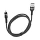 thumbnail image 1 of Cable de datos trenzado de mezclilla, cable de carga rápida de 3 A, cable de carga rápida, cable de carga de salida de alta intensidad, 1 of 9