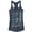 Indigo, variant on Junior's Jurassic World: Fallen Kingdom Fossil Skulls  Racerback Tank Top Indigo Small