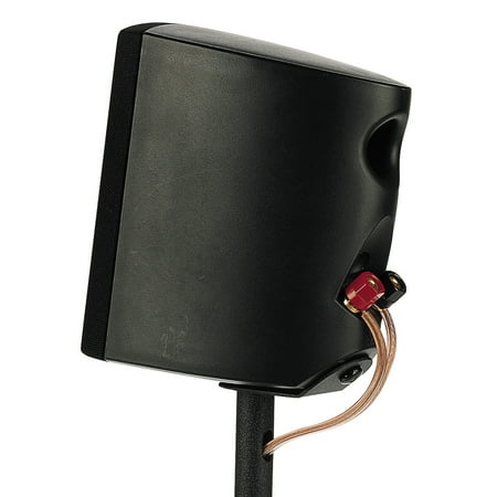 Sanus - 28" to 42" Adjustable Height Speaker Stands for Satellite Speaker (2-pack) - Black