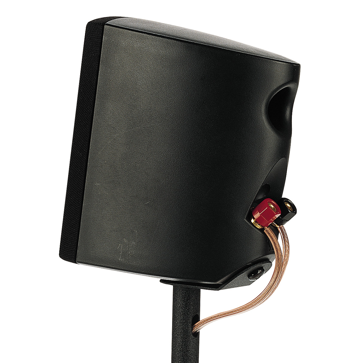 Sanus Euro Series Adjustable Speaker Stand for Satellite Speakers, Height Adjustable 26-42", Sold as Pair, Black - image 5 of 8
