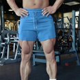 thumbnail image 2 of LYMAYTER Men's Gym Running Shorts 3 Inch Basketball Running Quick-Dry Stretch Shorts for S-3XL, 2 of 10