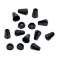thumbnail image 2 of simhoa 10 Pieces Cord Ends,Bell Stoppers Toggle Clips for Bag Paracord Backpack Lanyard Black, 2 of 7