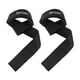 thumbnail image 1 of Correas acolchadas para levantamiento de pesas para entrenamiento de fuerza de muñeca hombres negro JM, 1 of 5