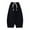 Black, variant on KAUOD Wide Leg Baggy Harem Pants for Boys Girls Toddler Kids Casual Solid Plain Cotton Drawstring Trousers with Pockets