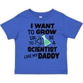thumbnail image 3 of Inktastic I Want To Grow up To Be a Scientist Like My Daddy Boys or Girls Toddler T-Shirt, 3 of 5