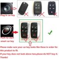 thumbnail image 2 of M.JVisun Soft Silicone Rubber With Carbon Fiber Texture Pattern Skin Cover Protector For Jaguar Key Fob, Car Keyless, 2 of 5