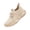 Beige, variant on longantii Women's Walking Shoes Arch Support Breathable Knit Non-Slip Work Shoes Lightweight Casual Jogging Sneakers Slip-on Footwear Beige