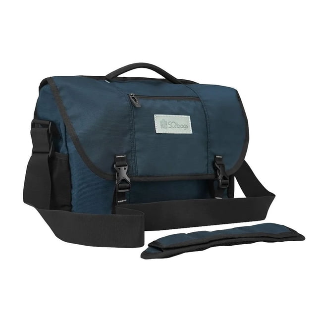 Mochila Mensajera para Laptop Azul
