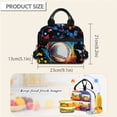 thumbnail image 6 of Jeiento Baseball School Backpack for Boys 4-6 6-8 8-12 Preschool Bookbag and Lunch Box Set Kids Girls School Bag with Lunch Bag Water Bottle Holder Pencil Case Splash Ink Elementary Middle Bagpack, 6 of 7
