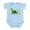 Sky Blue, variant on CafePress - Bigfoot And Nessie Infant Bodysuit - Baby Light Bodysuit, Size Newborn - 24 Months