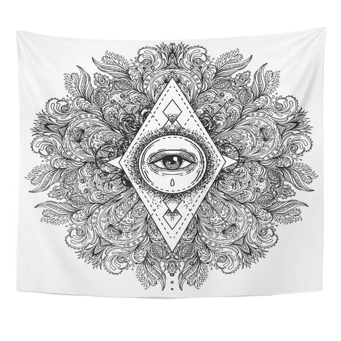 Round mandala wall art hotsell